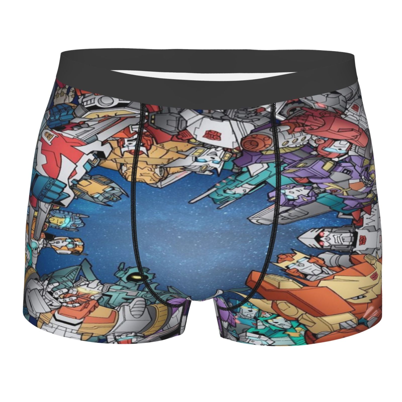 Men's Transformers Boxer Briefs Soft Comfort Breathable Underwear